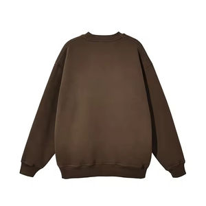 Sweat à capuche oversize de haute qualité pour femmes avec col rond, logo personnalisé, manches longues pour le printemps et l'hiver, streetwear - Product Image 3