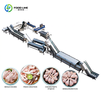 Ligne complète d'abattage de poulets Saignement Plumage Abattage Rail de transport Équipement d'abattoir de volaille pour machine d'abattoir