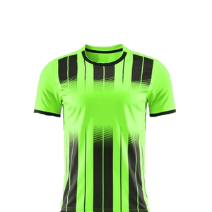 Maillots de football en nylon respirant à séchage rapide, 100 % personnalisables, col en V, pour entraînement, vente en gros, taille OEM, vierges - Product Image 5