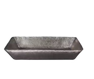 อ่างล้างหน้าทรงกลมทำจากทองแดงผลิตภัณฑ์ตกแต่งห้องน้ำดีไซน์แบบใช้ค้อนสำหรับห้องน้ำที่ดูวินเทจ - Product Image 6