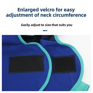 Capuche de soudage à l'arc à l'argon en polyester de qualité supérieure chapeau châle ignifuge tissu ignifuge anti-éclaboussures anti-coupure - Product Image 2