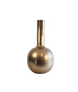 Brass Coastal Flower Designed Vase <b>Silver</b> Home Wedding Decor Eco-Friendly Modern Design Wholesale Price - Product Image 5