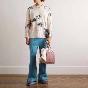 Jogging avec poche Streetwear Pantalon large pour homme Pantalon cargo Design personnalisé Pantalon homme droit incurvé rayé - Product Image 5