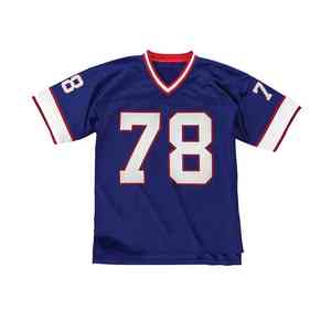 เสื้อเจอร์ซีย์อเมริกันฟุตบอลระเหิดแบบเลือกได้ผ้าแห้งเร็วสองด้านใส่สบายทนทานออกแบบได้ตามต้องการ - Product Image 2