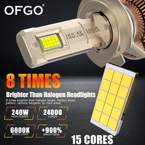 OEM/ODM Auto Led faro 200W 40000lm H1 H13 12V Luces Led Auto Para 9005 Focos Led <span class=keywords><strong>H11</strong></span> H7 Faros H4 Led faro bombilla para coche - Product Image 2