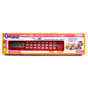 Calculatrice personnalisée Omusa avec règle, gadgets sur mesure - Product Image 2