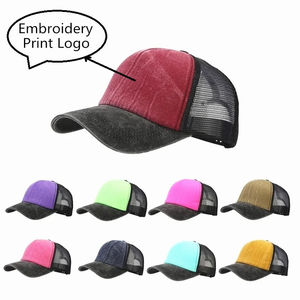 Gorra de béisbol de gamuza para exteriores bordada de 5 paneles con logotipo personalizado - Product Image 4