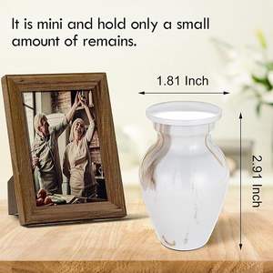 Exportador de origen indio de urnas de cremación de recuerdo de material de aluminio 100% de estilo americano para compradores globales - Product Image 5