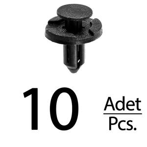 Clips de pare-chocs avant et de phares pour Nissan - 10 pièces - Product Image 1