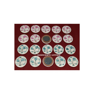 Nouveau fournisseur indien et service haut de gamme avec miroir incrusté de nacre naturelle de qualité supérieure avec marbre blanc - Product Image 1