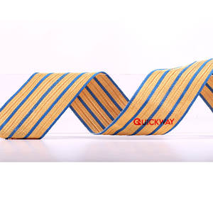 Ribete de Cinta de Grosgrain y Trenza de Alambre Metálico Personalizado, Encaje Bordado y Tejido para Manualidades, Bodas, Bolsos - Product Image 3