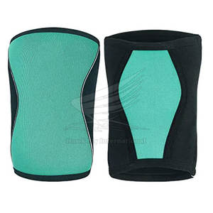 Genouillère de protection professionnelle en néoprène durable, souple, de haute qualité, respirante, à maintien élevé et légère pour le fitness - Product Image 2