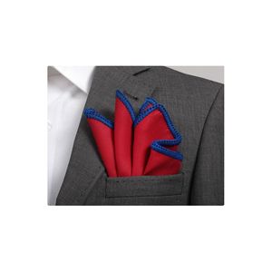 ผ้าลินินสีแดงถักกระเป๋าสี่เหลี่ยม - Product Image 1