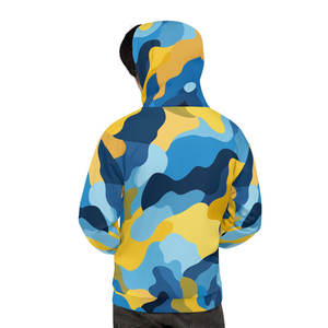 Sudadera con capucha de forro polar con cremallera para hombre, personalizada al por mayor, con bordado y estampado en relieve, de alta calidad, 100% algodón, para invierno - Product Image 5