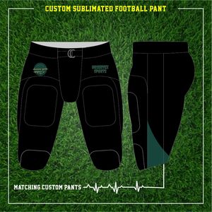 Uniforme de football américain personnalisé cousu vierge ensembles de football respirant maillot de pratique uniforme de football américain - Product Image 4