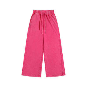 Pantalones Deportivos Unisex de Corte Holgado, Pantalones Jogger Anchos y Lavados, Ropa Casual Transpirable para Entrenamientos - Product Image 6