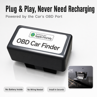 Traceur GPS AP100 OBD pour voiture avec fonction Apple Find My, Plug & Play, localisateur anti-perte pour toutes les voitures, garantie 1 an, vente en gros usine