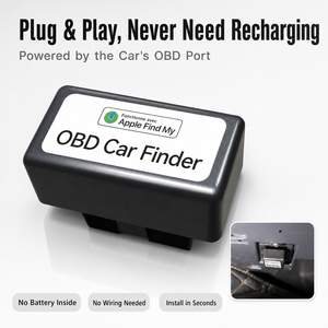 מכשיר איתור <span class=keywords><strong>GPS</strong></span> לרכב AP100 OBD עם תמיכה ב-Apple Find My, התקנה פשוטה (Plug & Play), למניעת אובדן, מתאים לכל סוגי הרכבים, אחריות לשנה, סיטונאי מהמפעל - Product Image 2