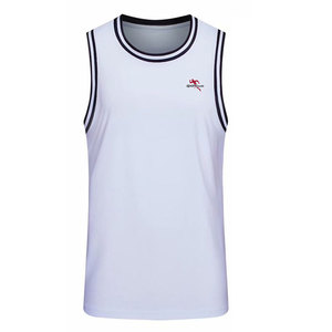 Camisetas de Baloncesto Profesionales 100% Poliéster Antibacterianas Sin Mangas de Secado Rápido Ligeras para Entrenamiento y Partido - Product Image 1