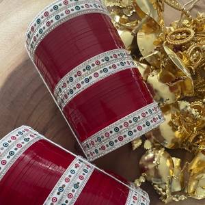 Churiyan de mariage en acier inoxydable sur mesure, très vendu, ensembles de bracelets pour femmes, tendance, tradition islamique - Product Image 4