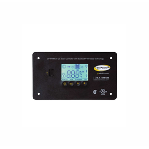 Contrôleur de charge solaire numérique MPPT Go Power 30A avec écran LCD, double port USB, Bluetooth, certifié UL et RoHS - Product Image 1