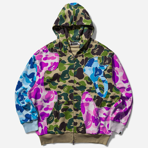 เสื้อฮู้ดสวมหัวหลากสีพร้อมโลโก้แบบกำหนดเองทรงพอดีตัวในฤดูหนาว - Product Image 1
