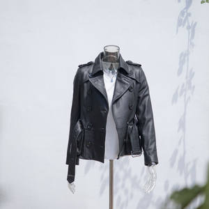 Veste d'hiver en cuir pour homme en gros, col montant, haute qualité, design personnalisé, fabrication professionnelle, respirante, coupe-vent - Product Image 1