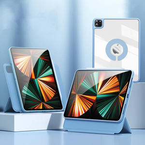 Cover per <span class=keywords><strong>iPad</strong></span> di design di fabbrica per <span class=keywords><strong>iPad</strong></span> 2021 cover posteriore trasparente 720 ruota smart cover magnetica con portamatite per <span class=keywords><strong>iPad</strong></span> Pro 11 2021 - Product Image 4