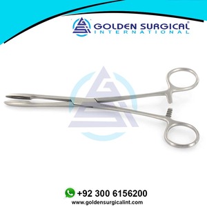 Fórceps homeostáticos quirúrgicos Pean, instrumentos médicos de acero inoxidable de alta calidad hechos a medida - Product Image 6