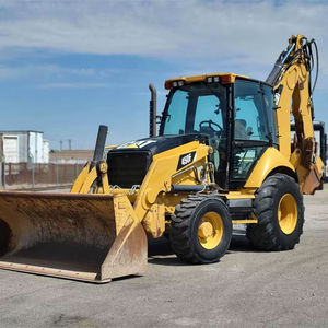 Chargeuse-pelleteuse CAT 420F d'occasion à prix avantageux, modèle original Caterpillar 420/420E/420F2/416E/416F/430F/432F/432E, très demandée - Product Image 1