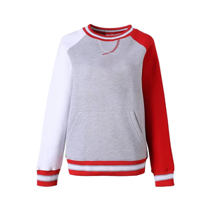 Sweat-shirt universitaire en chenille de haute qualité, col rond, lavage à l'acide, doublure en polyester/coton, logo universitaire - Product Image 6