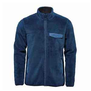 Veste polaire pour homme, vêtements d'hiver chauds, poche, couleur unie, décontractée, polaire, coupe-vent, épaisse, veste d'hiver pour homme - Product Image 1