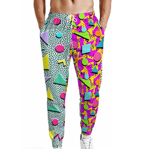 Pantalons de survêtement pour hommes, légers, respirants, décontractés, taille mi-haute, imprimés par transfert thermique, personnalisés, vierges, faible MOQ - Product Image 1