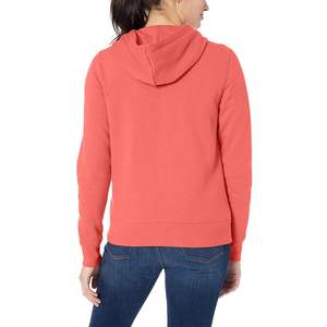 Sweat à capuche personnalisé pour femmes |   Sweat-shirts à capuche en molleton de coton pour femmes avec fermeture éclair |   Prix de gros OEM, Commandes en gros, Faible MOQ, Sweats à capuche - Product Image 3