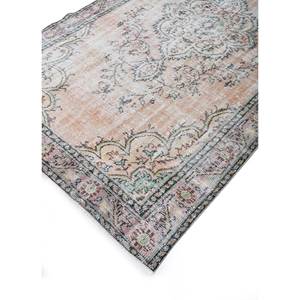 Alfombra de Lana Anudada a Mano de Gran Tamaño, Diseño de Medallón Rojo y Naranja, para Sala de Estar, Pasillo Rectangular, Modelo Pae-3221 - Product Image 2