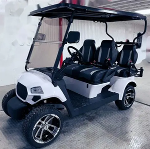 Best Wholesale Offer 5000W Electric Golfs Cart 4-Seater Passenger <b>Solar</b> <b>Charging</b> Luxury Golfs Buggy with 51.2V Lithium Battery - Product Image 2