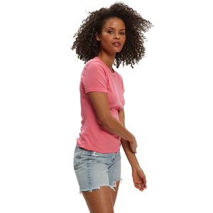 T-shirts d'été en coton pour femmes à coupe ample et à séchage rapide écologiques personnalisés High Street Style 2025 - Product Image 3