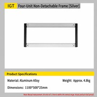 Table de camping modulaire IGT, structure multifonctionnelle, table pliante d'extérieur pour le camping en voiture, le glamping
