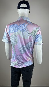 Camiseta de Golf Antiarrugas, Talla Grande, Tejida en Poliéster/Algodón, Alta Calidad, Hecha en Vietnam - Product Image 4