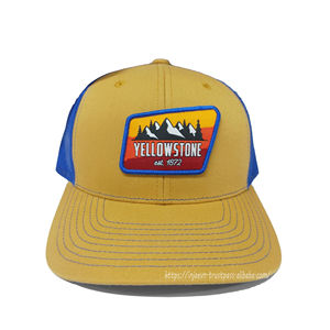 <b>Yellowstone</b> Trucker <b>Hats</b> High Quality Adjustable Outdoor Wholesale Unisex OEM Woven Patch Trucker Caps Corduroy Fashion Casual - Product Image 4