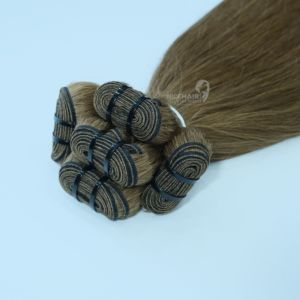 Extensions de cheveux naturels double trame de qualité supérieure, cheveux bruts vietnamiens originaux, prix de gros - Product Image 4