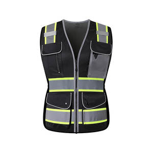 Gilet de sécurité, fabricant de vêtements, gilet réfléchissant, multi-poches, vêtements de travail, gilet de sécurité - Product Image 1