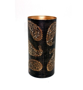 Table Top <b>Decoration</b> Iron Metal Votive Gold <b>Foil</b> Votive Candle Holder Luxury Design Candle Stand for Wedding Decor - Product Image 1