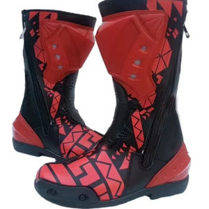 Nouveauté Meilleure Qualité Chaussures de Course Moto Logo Personnalisé Imprimé Meilleur Matériel Chaussures de Course Moto - Product Image 2