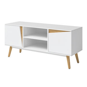 <span class=keywords><strong>Buffet</strong></span> <span class=keywords><strong>buffet</strong></span> <span class=keywords><strong>blanc</strong></span> nordique au design de style <span class=keywords><strong>scandinave</strong></span> direct de l'usine Armoire de rangement à 4 portes pour le salon - Product Image 5