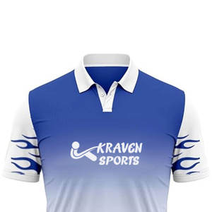 High Manufactured Custom Plain Design Sublimation Printed Cricket Jersey Top <b>Sale</b> Sublimation Printed Cricket Jersey - Product Image 4