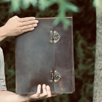 Mega Giant Generational Dual lock Family Tome Rustic Antique Heirloom Book Personalized Grimoire Large Big Book of Shadows