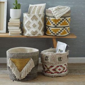 Eco-Friendly & Durable Handwoven Water Hyacinth Storage <b>Baskets</b> Wholesale Options for <b>Green</b> Homes and Workspaces - Product Image 5
