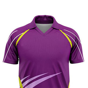 Uniforme de cricket et maillot avec uniforme de robe de cricket de couleur de conceptions d'équipe de logo d'impression confortable léger - Product Image 4