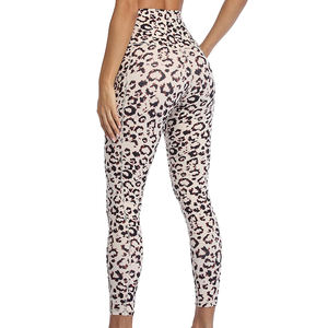 Mallas de mujer con sublimación, mallas de cintura alta para entrenamiento, mallas de entrenamiento para correr, mallas Push Up - Product Image 4